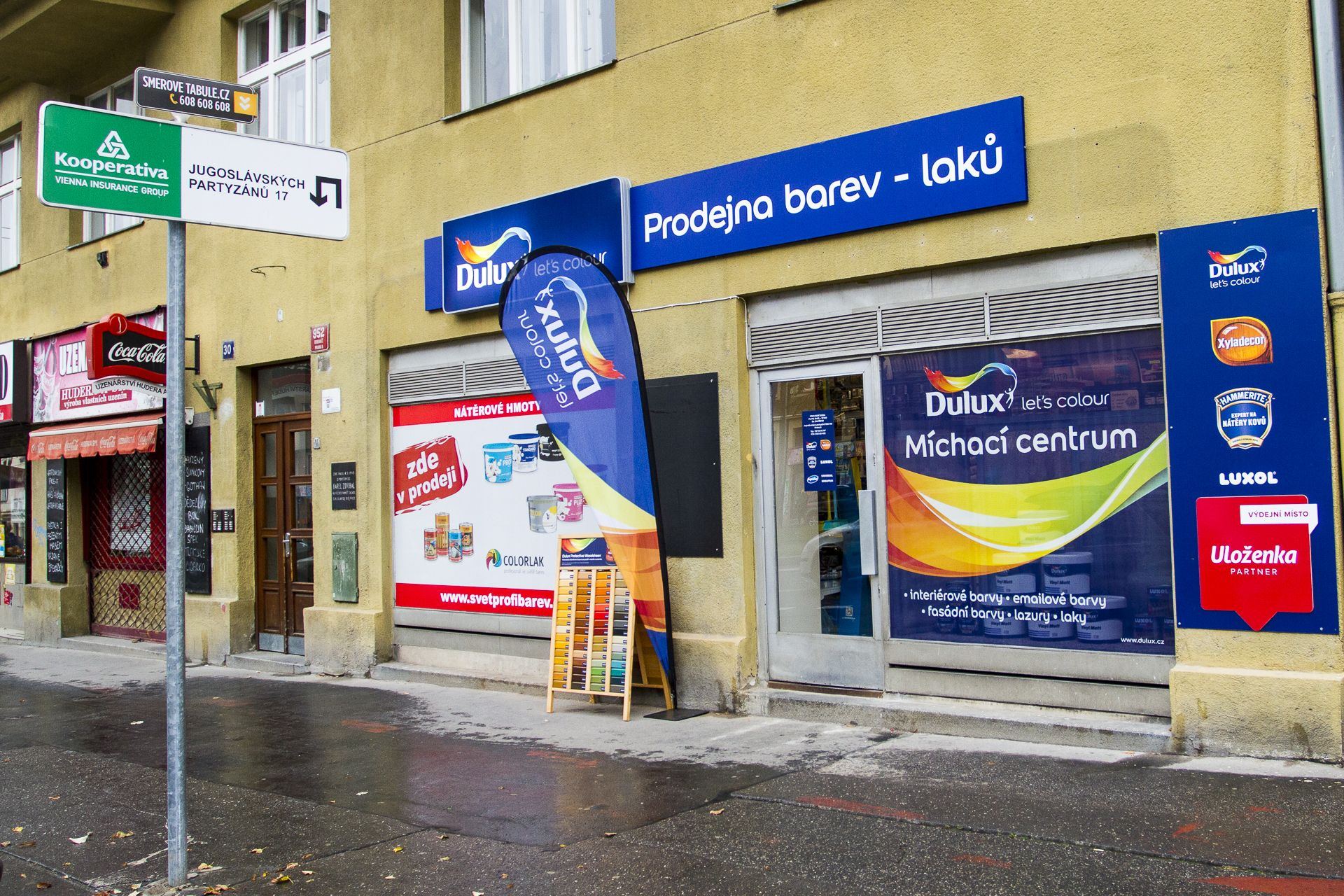 Pobočka Praha 6, Jugoslávských partyzánů 952/30, (Barvy a Laky) Pobočka Praha 6, Jugoslávských partyzánů 952/30, (Barvy a Laky)