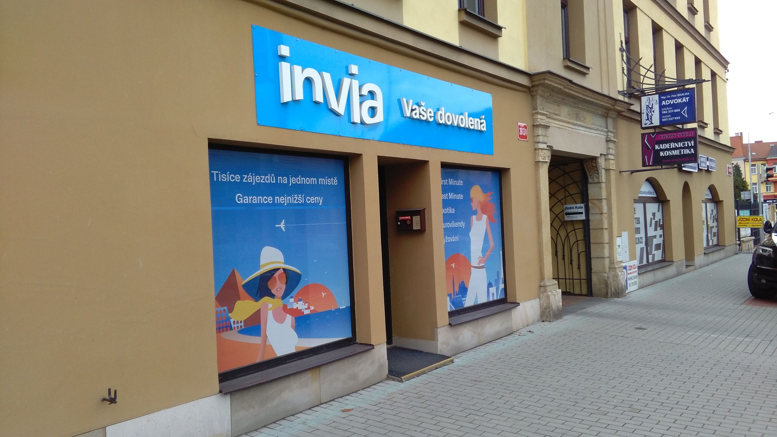 Pobočka Prostějov, Olomoucká 4, (Invia) Pobočka Prostějov, Olomoucká 4, (Invia)