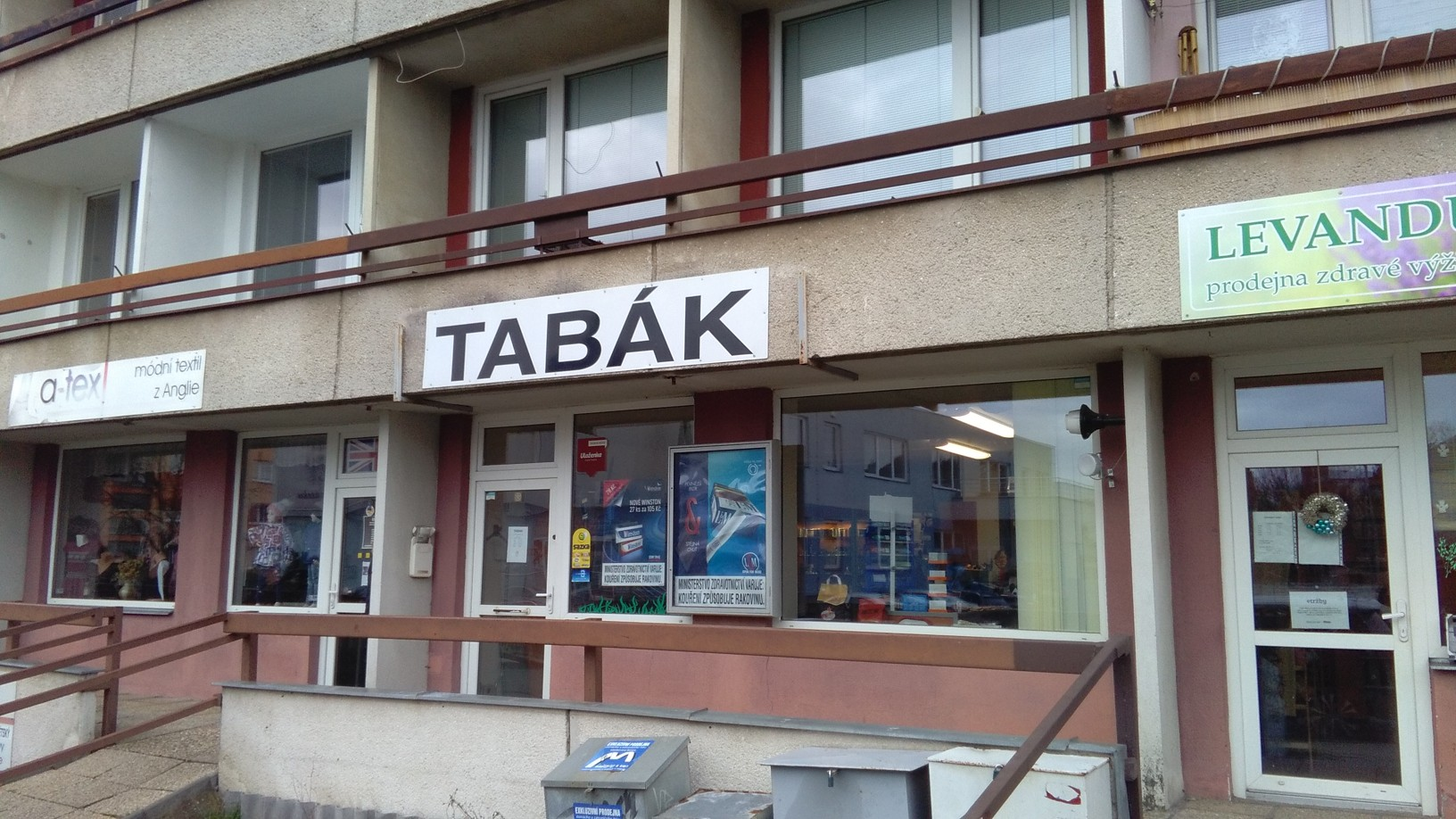 Třebíč - Velkomeziříčská 1121 (Tabák)