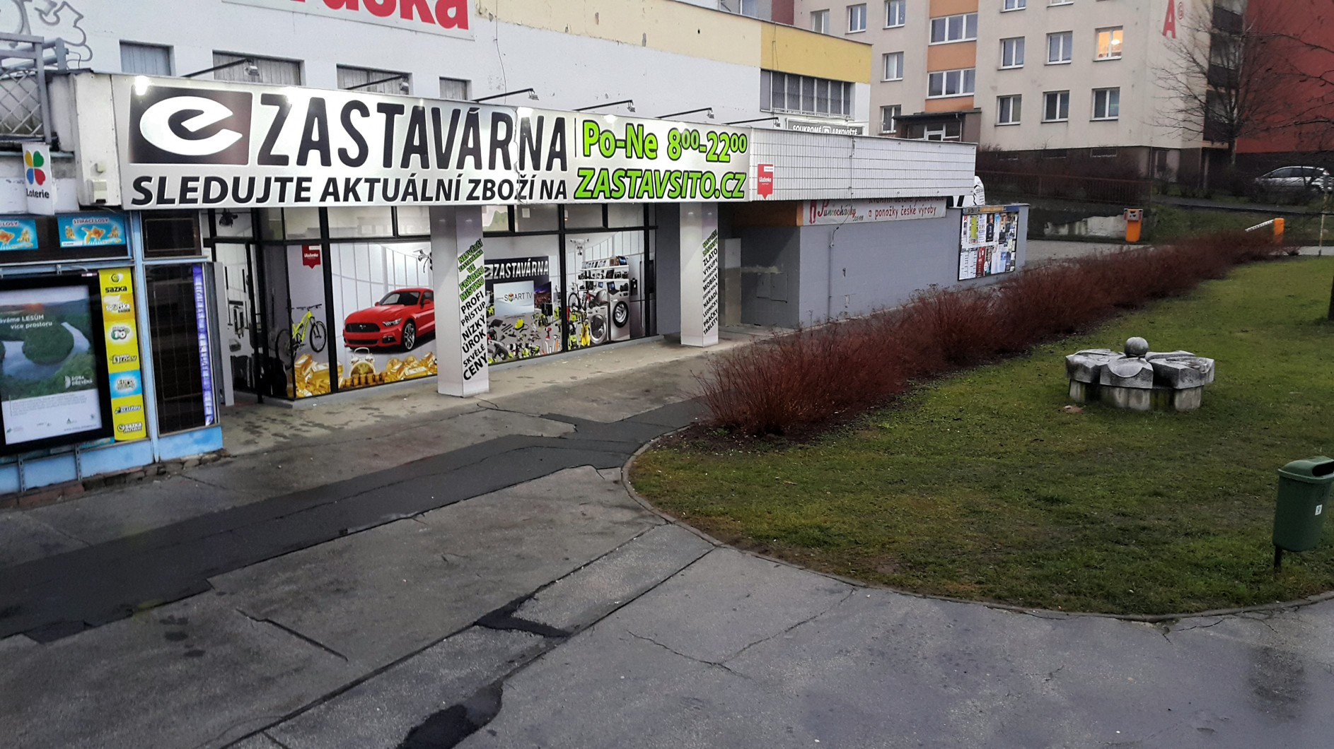 Pobočka Frýdek-Místek, Růžový Pahorek 547 (E-zastavárna) Pobočka Frýdek-Místek, Růžový Pahorek 547 (E-zastavárna)