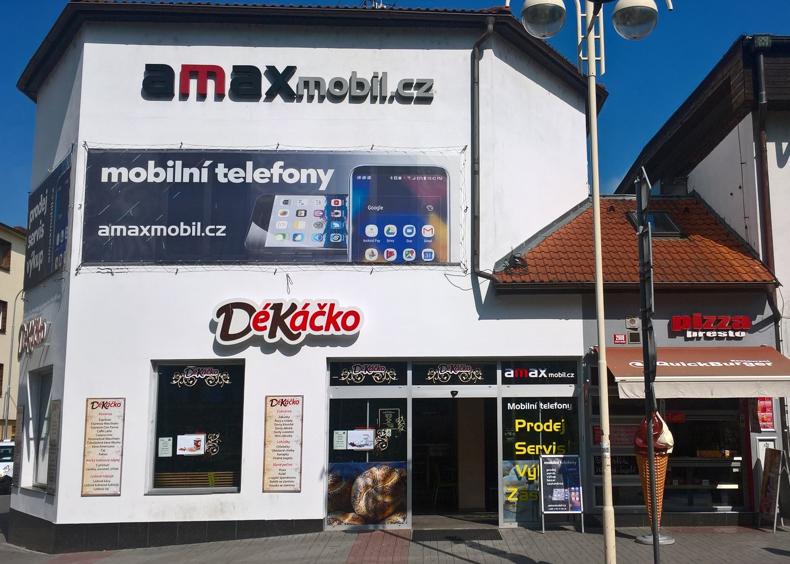 Tábor - Husovo nám. 2988 (amaxmobil.cz)