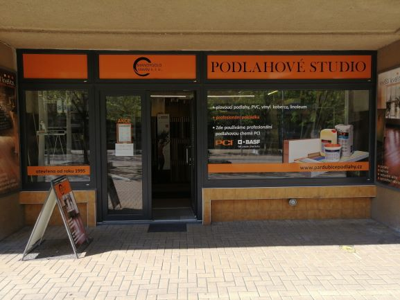 Pobočka Pardubice, Jindřišská 785 (Podlahové studio) Pobočka Pardubice, Jindřišská 785 (Podlahové studio)
