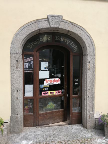 Pobočka Rožmitál pod Třemšínem, Náměstí 17 (Drogerie Pazderníková) Pobočka Rožmitál pod Třemšínem, Náměstí 17 (Drogerie Pazderníková)