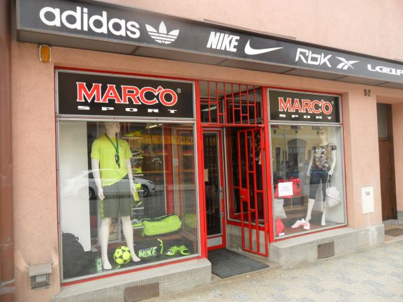 Pobočka Moravské Budějovice, Nám. ČSA 52 (MARCO SPORT) Pobočka Moravské Budějovice, Nám. ČSA 52 (MARCO SPORT)